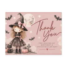 Lieve Heks Halloween Verjaardag Bedankt Ansichtkaa