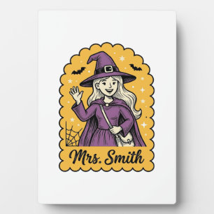 Lieve Heks Lerares Mevr Smith Vintage Halloween De Fotoplaat