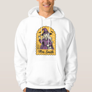Lieve Hekselerares Mevr Smith Vintage Halloween De Hoodie