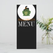 Lieve Heksenpad, Halloween Menu (Staand voorkant)