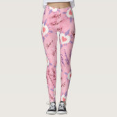 Lieve hemel leggings (Voorkant)
