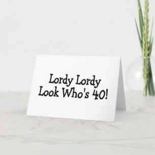 Lieve hemel wie is 40 kaart