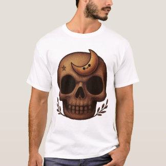 ​Lieve Hemelse Schedel Kunst T-shirt