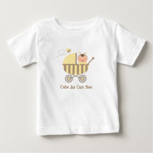 Lieve hommelbaby in kinderwagen grap