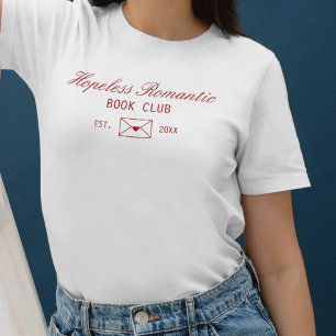 Lieve Hopeloze Romantische Boekclub T-shirt