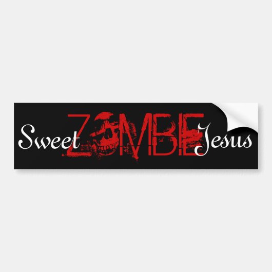 Lieve Jezus Bumpersticker (Voorkant)