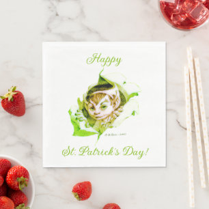 Lieve Kabouter St. Patrick's Dag  Servet
