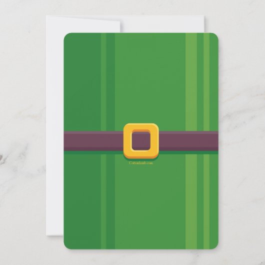 Lieve Kabouter Uitnodiging (Achterkant)