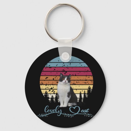 Lieve kat sleutelhanger (Voorkant)