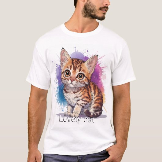 Lieve kat t-shirt (Voorkant)