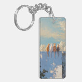 Lieve katten sleutelhanger (Voorkant Links)