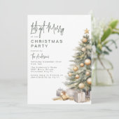 Lieve kerstboom | kerstfeest kaart (Staand voorkant)