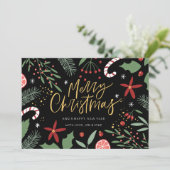 Lieve kerstdoodles | Kerstkaart met foto (Staand voorkant)