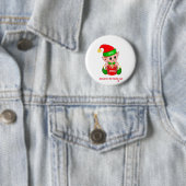 Lieve Kerstelf Ronde Button 5,7 Cm (In situ)