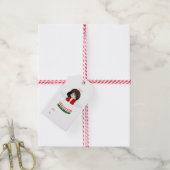 Lieve Kerstengel Cadeaulabel (Met Touw)