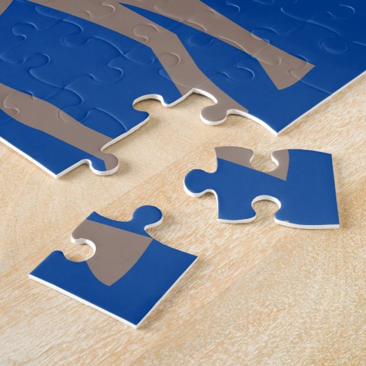 Lieve Kerstkameel Legpuzzel (Zijkant)