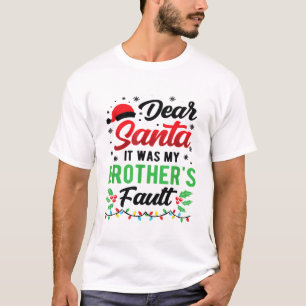 Lieve kerstman... het was de Kinder mislukking van T-shirt