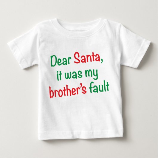 Lieve Kerstman, het was de schuld van mijn broer (Voorkant)
