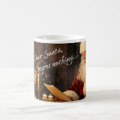 Lieve kerstman, ik heb geen spijt van Kerstmis Koffiemok (Center)