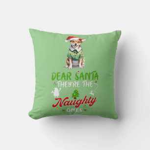 Lieve kerstman ze zijn de stoute van de één Chihua Kussen