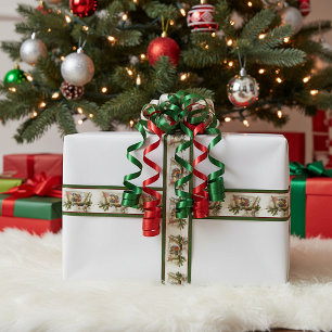 Lieve kerststal collage op maat voor de feestdagen lint