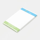 Lieve Kinderarts Giraffe Post-it® Notes (Schuin)