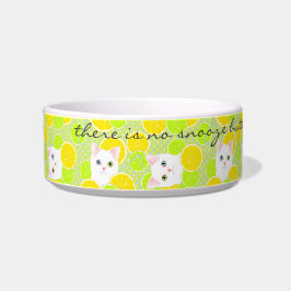 Lieve Kitty Cat pet bowl Sunny, Cheerful, Cute! Voerbakje