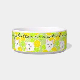 Lieve Kitty Cat pet bowl Sunny, Cheerful, Cute! Voerbakje