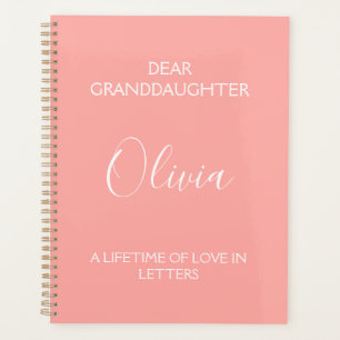 Lieve kleindochter: een leven lang liefde in briev planner