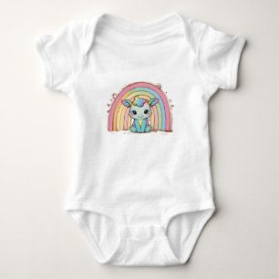 Lieve kleine eenhoorn romper