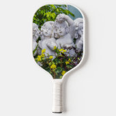 Lieve kleine engeltjes... pickleball paddle (Achterkant)