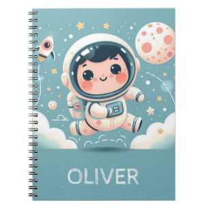 Lieve Kleine Ruimtevaarder in de Ruimte Persoonlij Notitieboek