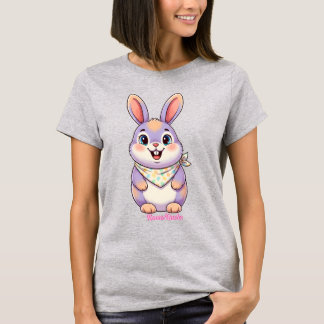 Lieve Konijn Pasen Cartoon T-shirt
