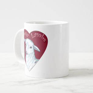 Lieve Lammetjes Extra Grote Beker