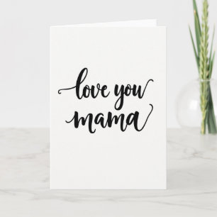 Lieve Liefde Jij Mama Kaart