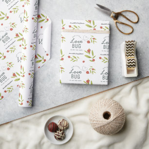 Lieve Lieve Kever Lieveheersbeestje Groene Baby Sh Cadeaupapier