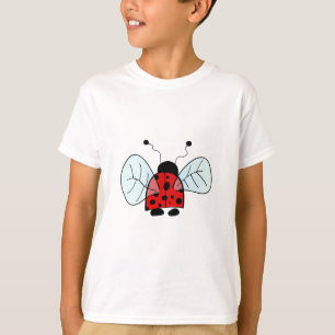 Lieve Lieveheersbeestje Illustratie T-shirt
