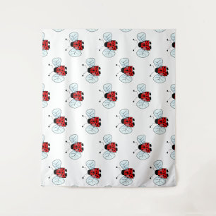 Lieve Lieveheersbeestje Illustratie Wandkleed
