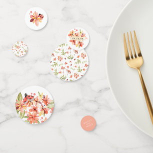 Lieve Lieveheersbeestje   Lente Bloemen Baby Showe Confetti
