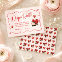 Lieve Lieveheersbeestje Luier Raffle Baby Shower