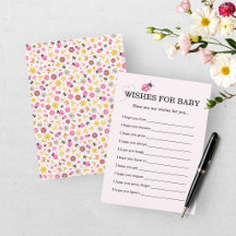 Lieve Lieveheersbeestje Roze Meisje Baby Shower