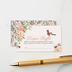 Lieve Lieveheersbeestje Rozen Luierspel Ticket Informatiekaartje