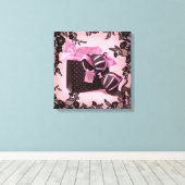 Lieve lingerie canvas afdruk (Insitu (Houten vloer))