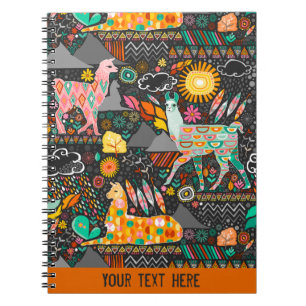 Lieve Llamas - Aangepaste laptop Notitieboek