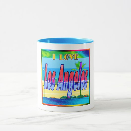 Lieve Los Angeles 2-Cup Mok (Midden)