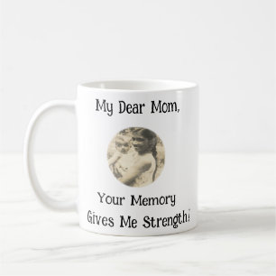 Lieve mama, je geheugen geeft me kracht! koffiemok