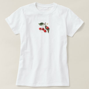 Lieve Minimalistische esthetiek verse kers T-shirt