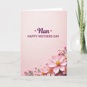 Lieve moeder Moederdag bloemenkaart Kaart