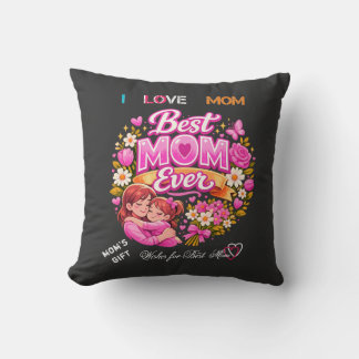 Lieve Moeder Origineel roze esthetisch ontwerp Kussen