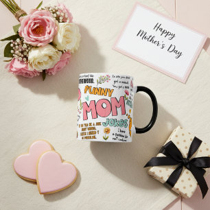 Lieve Moederdag Grappige Moeder Typography Citaten Magische Mok